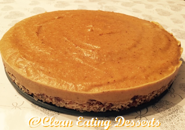 Vegan Pumpkin Pie Cheesecake